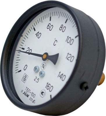 Термометр ТБП-100/50  (0-120) Белорусь-осевой